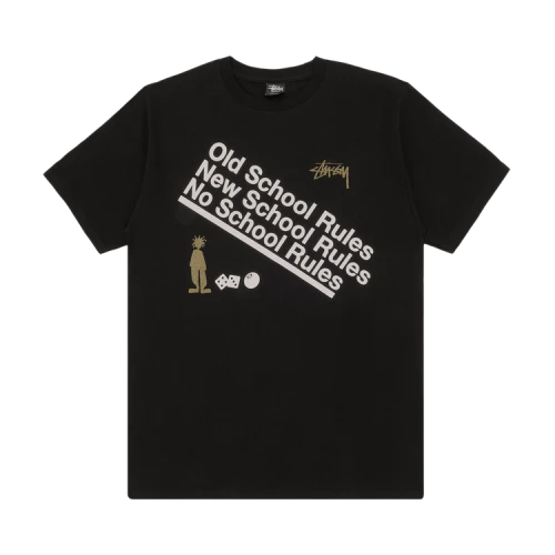 Stussy Rules Tee 'Black'