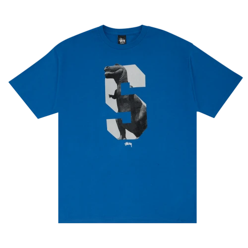 Stussy S Dino Tee 'Blue'
