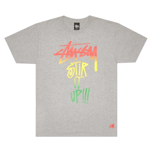 Stussy Stir It Up! Tee 'Grey Heather'