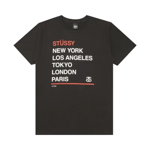Stussy City Stack Tee 'Black'