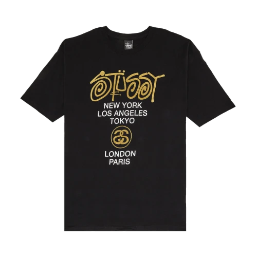 Stussy World Tour Tee 'Black'