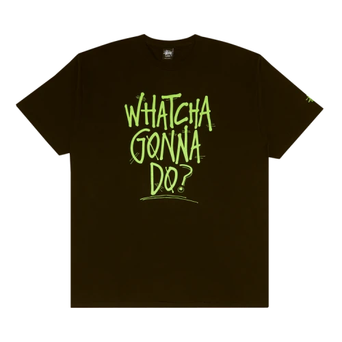 Stussy Whatcha Gonna Do? Tee 'Black'