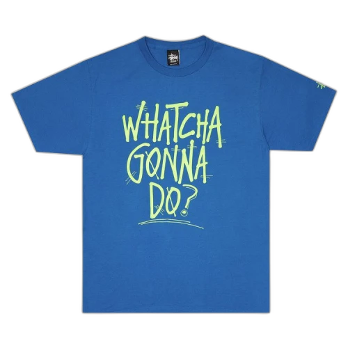 Stussy Watcha Gonna Do? Tee 'Blue'