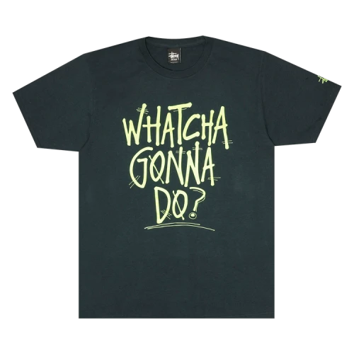 Stussy Watcha Gonna Do? Tee 'Dark Teal'