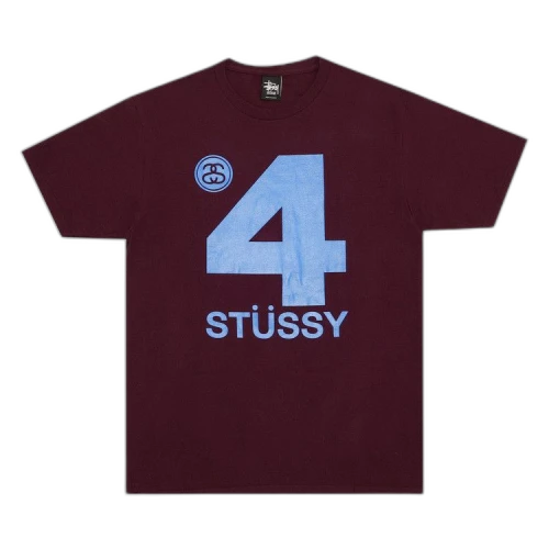 Stussy 4 Stussy Tee 'Eggplant'