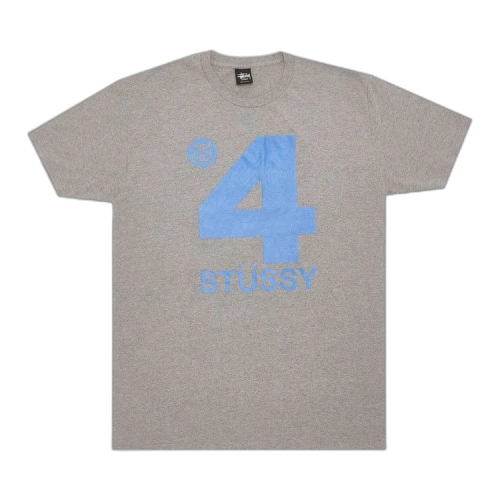 Stussy 4 Stussy Tee 'Grey'