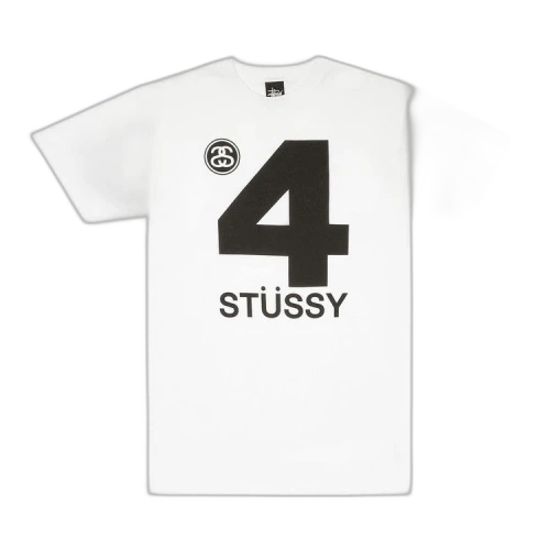 Stussy 4 Stussy Tee 'White'