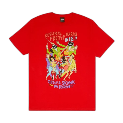 Stussy Darn Irie Tee 'Brite Red'
