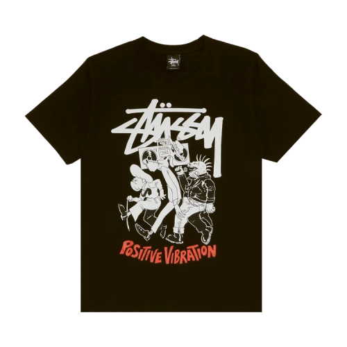 Stussy Positive Vibration Tee 'Black'