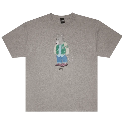 Stussy Prep Rat Tee 'Grey'