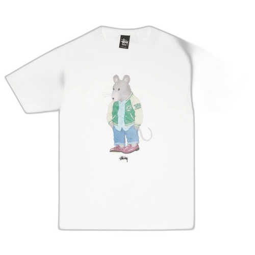 Stussy Prep Rat Tee 'White'
