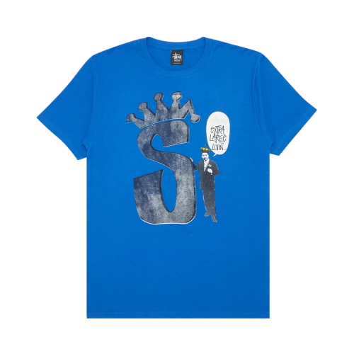 Stussy S Crown Livin' Tee 'Blue'