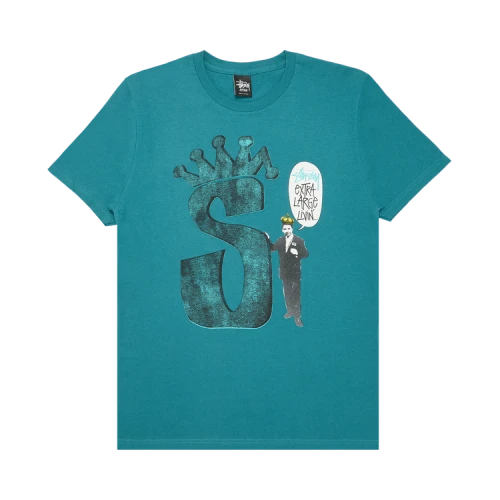 Stussy S Crown Livin' Tee 'Teal'