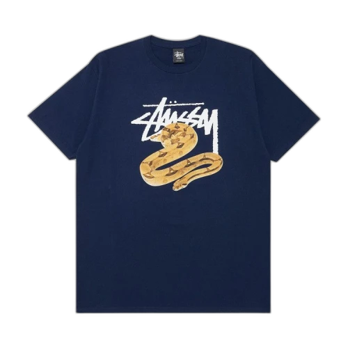 Stussy Stock Snake Tee 'Navy'