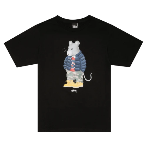 Stussy Thug Rat Tee 'Black'