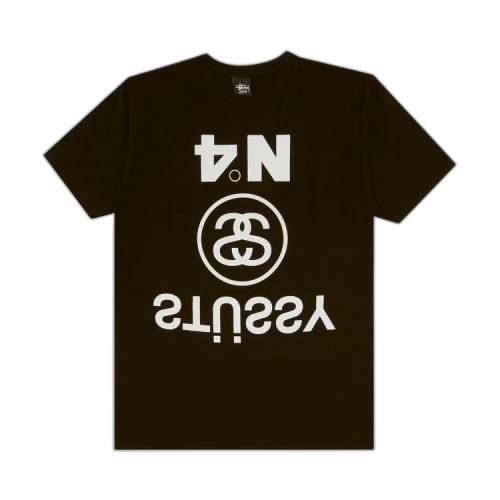 Stussy Upside Down Tee 'Black'