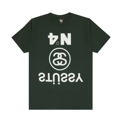 Stussy Upside Down Tee 'Dark Teal'