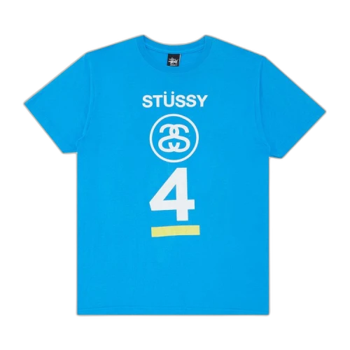 Stussy 4 Stack Tee 'Brite Blue'