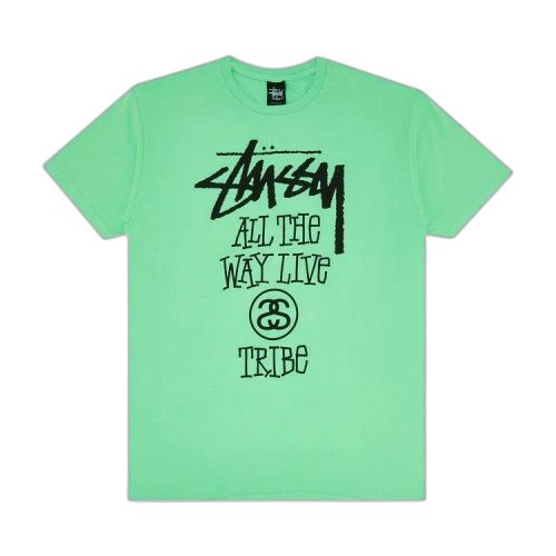 Stussy All The Way Live Tee 'Neon Green'