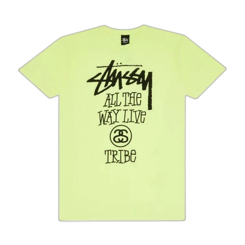 Stussy All The Way Live Tee 'Neon Yellow'