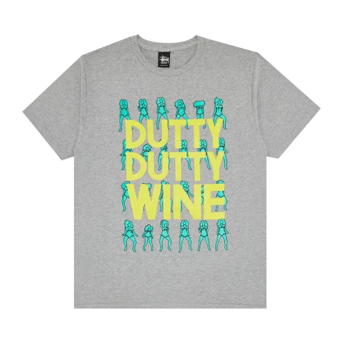 Stussy Dutty Dutty Tee 'Grey Heather'