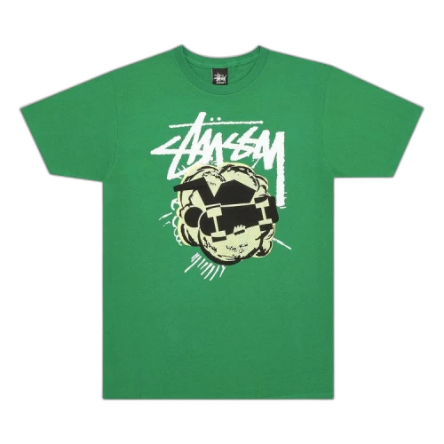 Stussy Pop Skateman Tee 'Green'