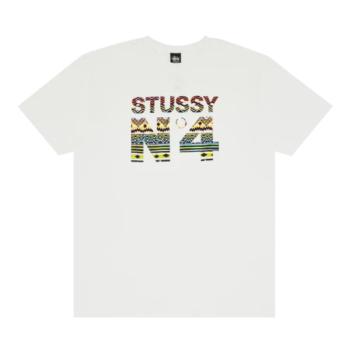Stussy Tribal No. 4 Tee 'White'