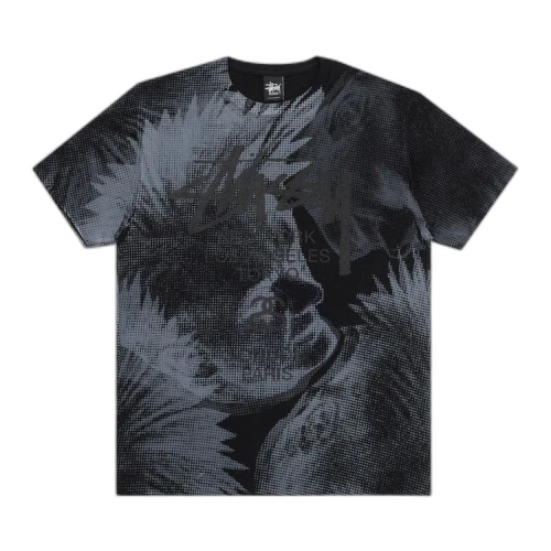 Stussy Punk Heads Tee 'Black'