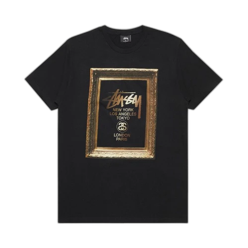 Stussy World Tour Frame Tee 'Black'