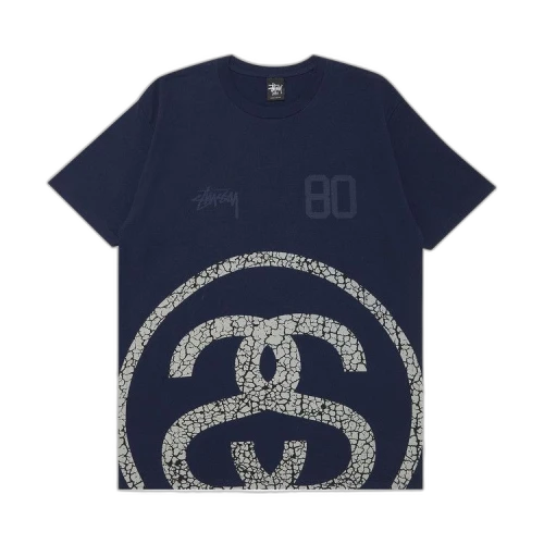 Stussy Elephant Link Tee 'Navy'