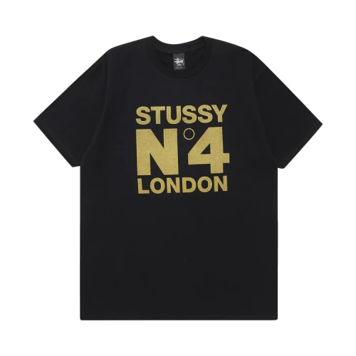Stussy No. 4 London Tee 'Black'