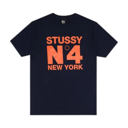 Stussy No.4 New York Tee 'Navy'