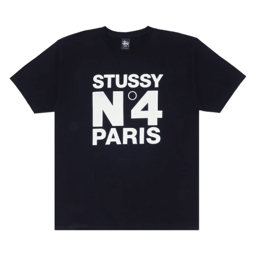 Stussy No.4 Paris Tee 'Black'