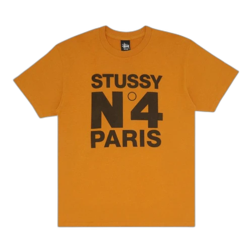 Stussy No.4 Paris Tee 'Orange'