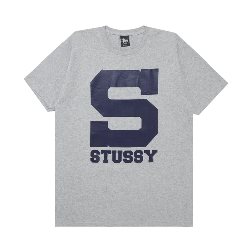 Stussy S Tee 'Grey Heather'