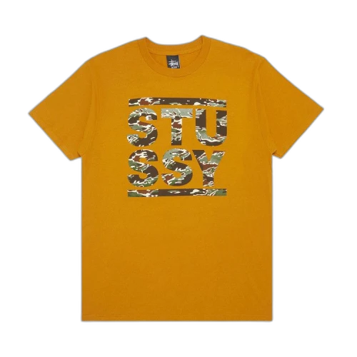 Stussy Camo Tee 'Orange'
