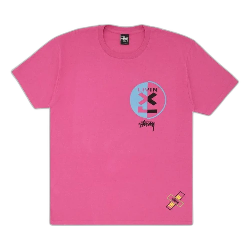 Stussy Power Tee 'Pink'