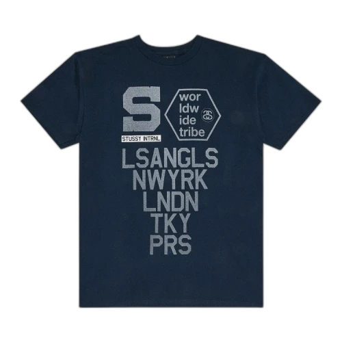 Stussy INTRNL WT Tee 'Navy'