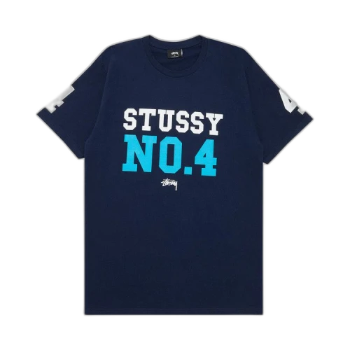 Stussy Athletic No. 4 Tee 'Navy'