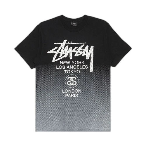 Stussy World Tour Mesh Tee 'Black'