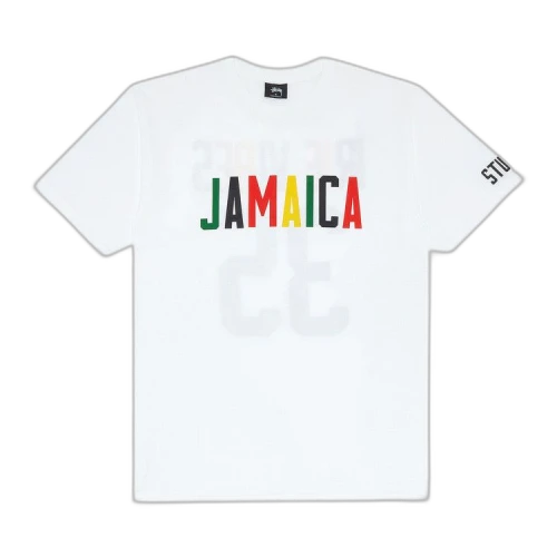 Stussy Jamaica 35 Tee 'White'
