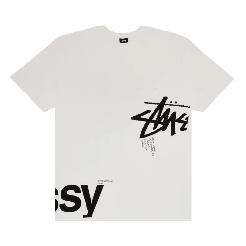 Stussy Halves Tee 'White'
