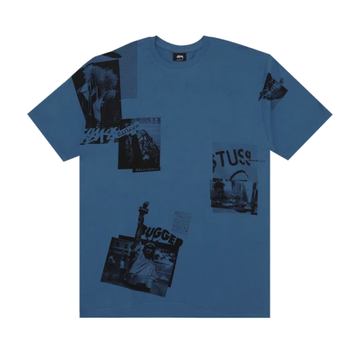 Stussy Photographed Tee 'Blue'