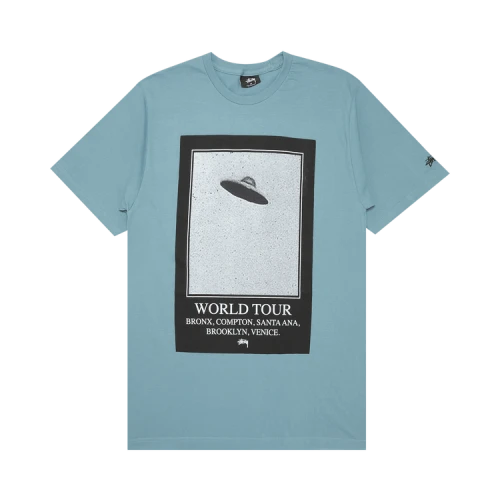 Stussy Unidentified Wt Tee 'Steel'
