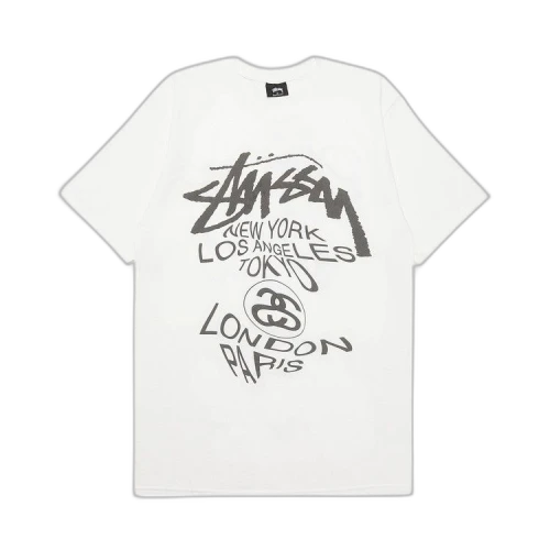 Stussy Warp Tee 'White'