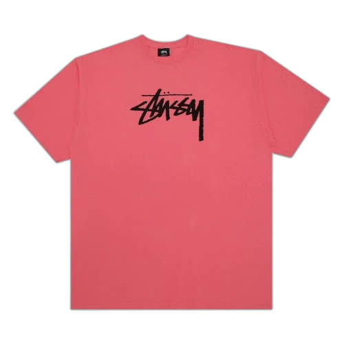 Stussy Stock Tee 'Pink'
