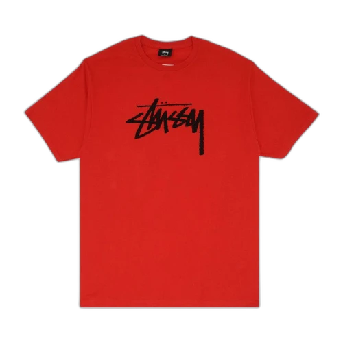 Stussy Stock Tee 'Red'