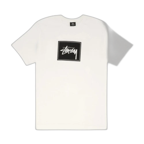 Stussy Stock Box Tee 'White'
