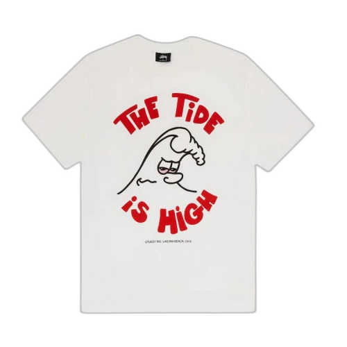 Stussy High Tide Tee 'White'