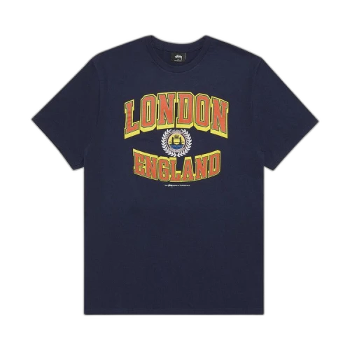 Stussy London England Tee 'Navy'